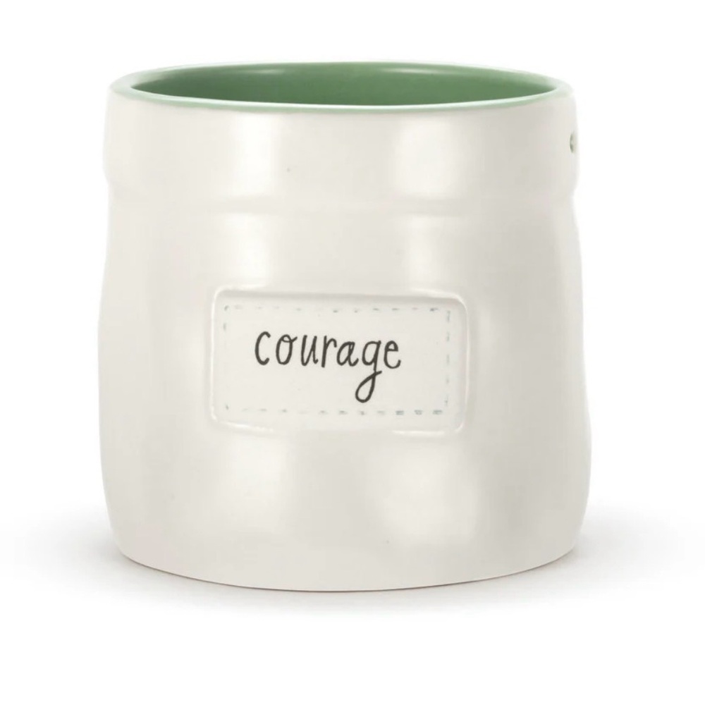 Ceramic Stoneware Planter Cachepot | Courage